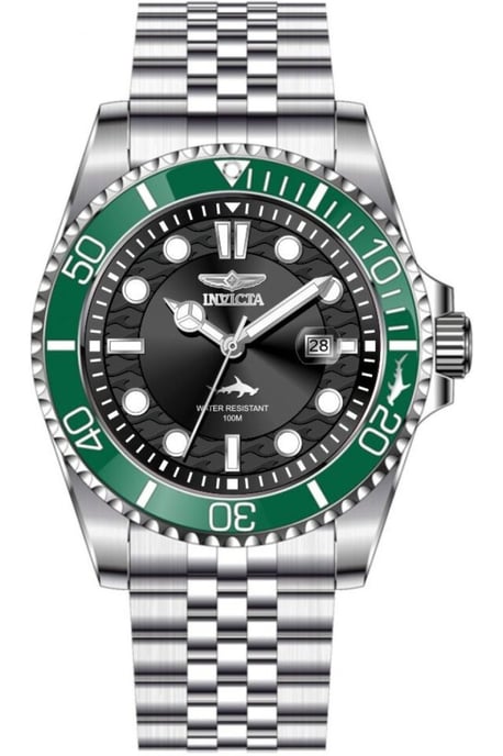 Invicta Pro Diver 50806 Reloj de Hombre - Movimiento de Cuarzo - Acero Inoxidable con Esfera Negra - 43 mm - Image 1