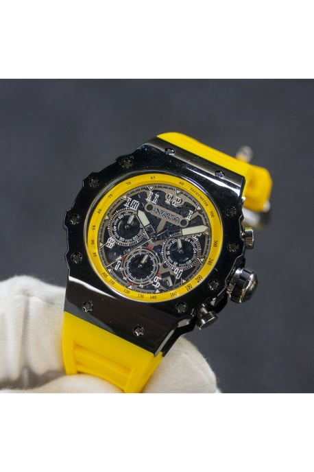 Invicta Racing 69670 Reloj de Hombre - Movimiento de Cuarzo - Acrílico con Esfera Plateada - 43 mm - Image 2