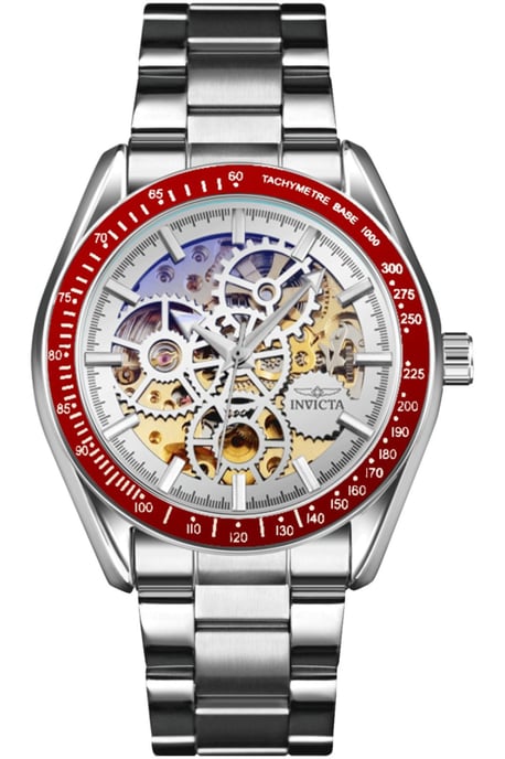 Invicta Objet D Art 69596 Reloj de Hombre - Movimiento Automático - Acero Inoxidable con Esfera Plateada - 43 mm - Image 1