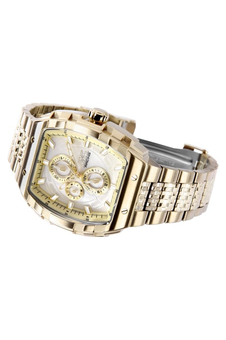 Invicta S1 Rally 50242 Reloj de Hombre - Movimiento de Cuarzo - Acero Inoxidable con Esfera Dorada - 47 mm - Image 2