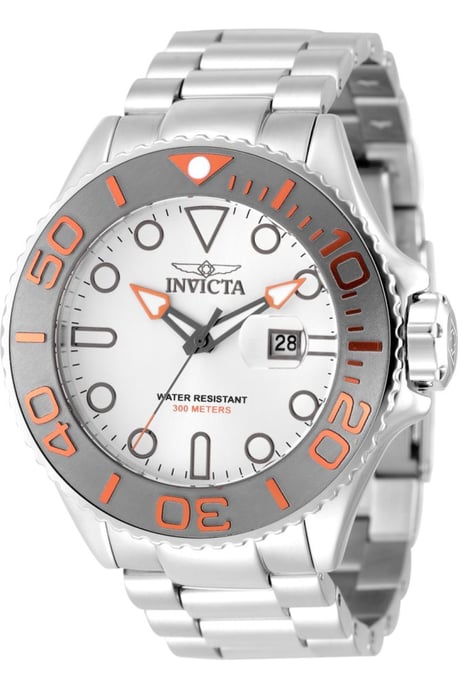 Invicta Grand Diver 49152 Reloj de Hombre - Movimiento de Cuarzo - Acero Inoxidable con Esfera Plateada - 52 mm - Image 1