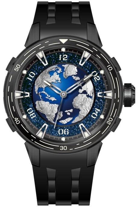 Invicta Celestial 70092 Reloj de Hombre - Movimiento Mecánico - Acero Inoxidable con Esfera Azul - 40 mm - Image 1