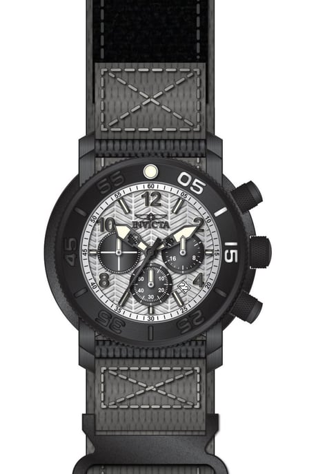 Invicta Coalition Forces 50097 Reloj de Hombre - Movimiento de Cuarzo - Acero Inoxidable con Esfera Gris - 50 mm - Image 1