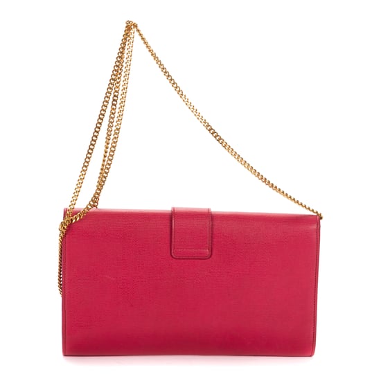 Yves Saint Laurent Ligne Y Crossbody  en  rosa Cuero de ternero - Image 5
