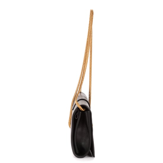 Yves Saint Laurent Small Camp Camera Crossbody Small en  negro Cuero de ternero - Image 4