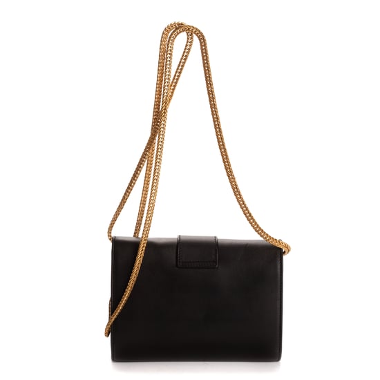 Yves Saint Laurent Small Camp Camera Crossbody Small en  negro Cuero de ternero - Image 5