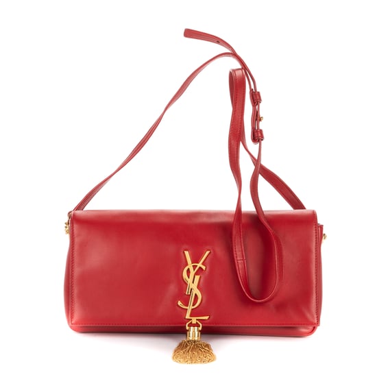 Yves Saint Laurent Kate Tassel Crossbody en Red Cuero de ternero - Image 1