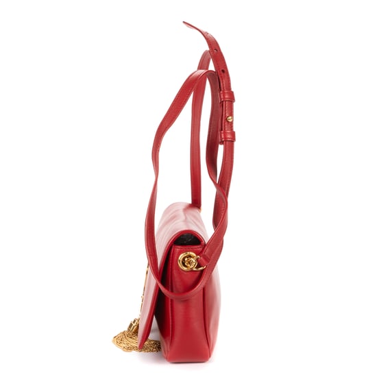 Yves Saint Laurent Kate Tassel Crossbody en Red Cuero de ternero - Image 3