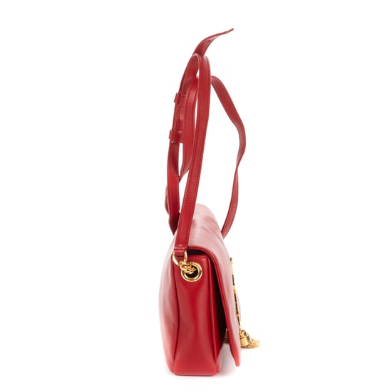 Yves Saint Laurent Kate Tassel Crossbody en Red Cuero de ternero - Image 4