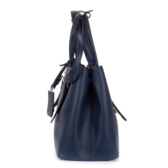 Prada Convertible Square Open Tote  en  Marina Cuero de ternero - Image 3