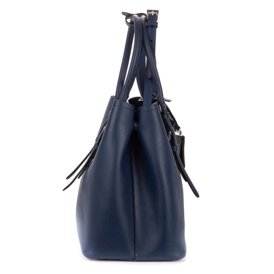 Prada Convertible Square Open Tote  en  Marina Cuero de ternero - Image 4