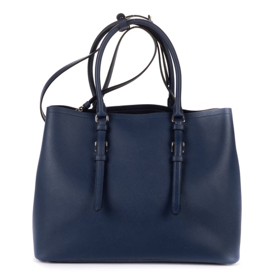Prada Convertible Square Open Tote  en  Marina Cuero de ternero - Image 5
