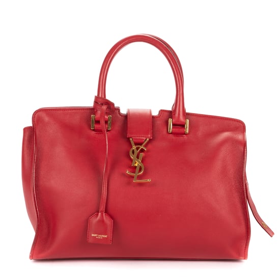 Yves Saint Laurent Small Cabas Chyc en Red Cuero de ternero - Image 1