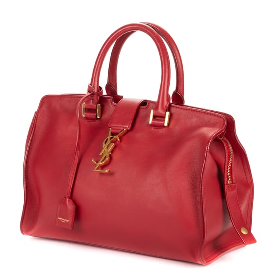 Yves Saint Laurent Small Cabas Chyc en Red Cuero de ternero - Image 2