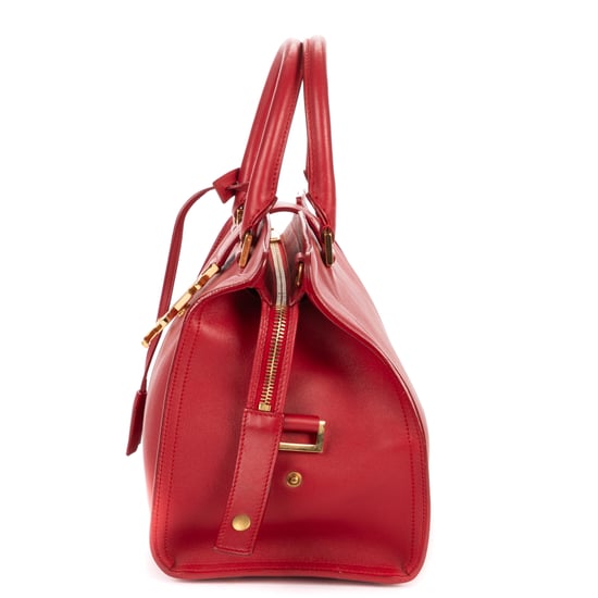 Yves Saint Laurent Small Cabas Chyc en Red Cuero de ternero - Image 3