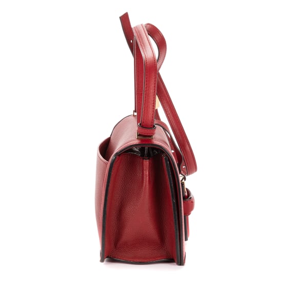 Loewe Medium Barcelona Medium en rojo Cuero de ternero - Image 4