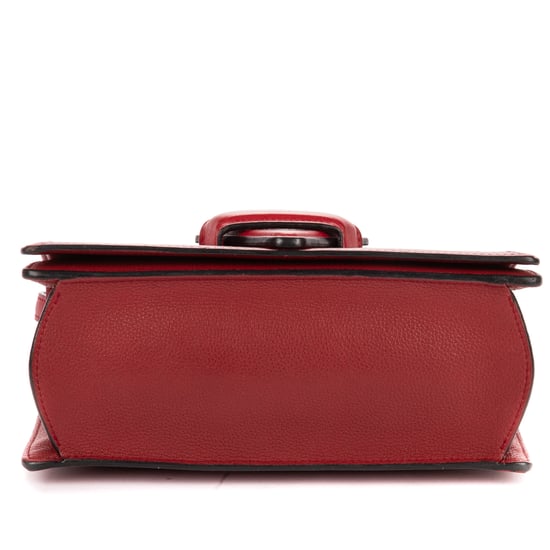 Loewe Medium Barcelona Medium en rojo Cuero de ternero - Image 6