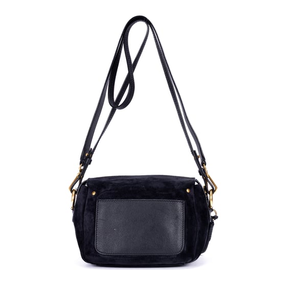 Chloé Indy Camera Crossbody  en  negro Cuero de becerro - Image 5