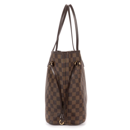 Louis Vuitton Neverfull MM en marrón oscuro Lienzo recubierto - Image 4
