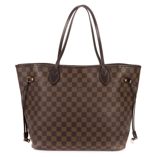 Louis Vuitton Neverfull MM en marrón oscuro Lienzo recubierto - Image 5