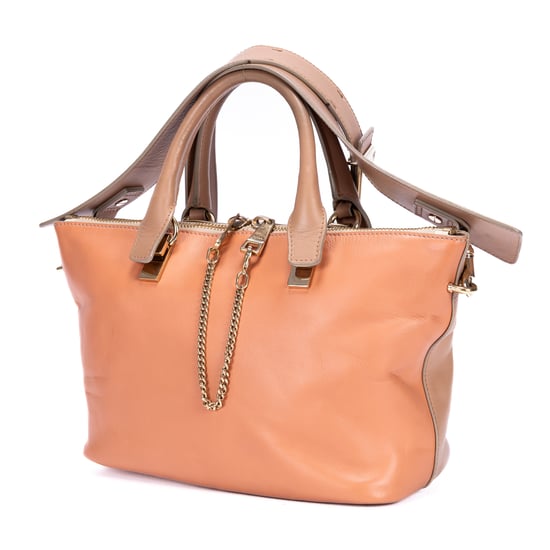Chloé Bailey Convertible 2-Way Tote  en  beige Cuero de ternero - Image 2