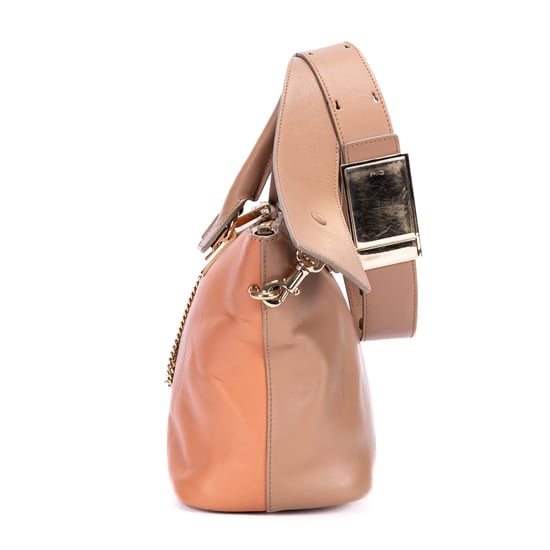 Chloé Bailey Convertible 2-Way Tote  en  beige Cuero de ternero - Image 3