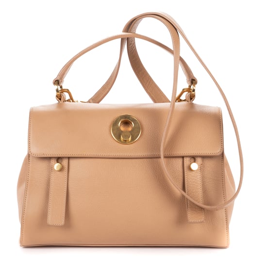 Yves Saint Laurent Small Muse Two en beige Cuero de ternero - Image 1