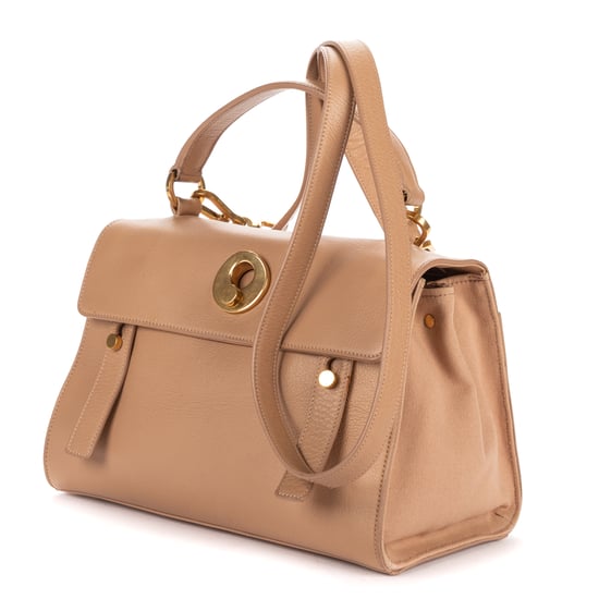 Yves Saint Laurent Small Muse Two en beige Cuero de ternero - Image 2