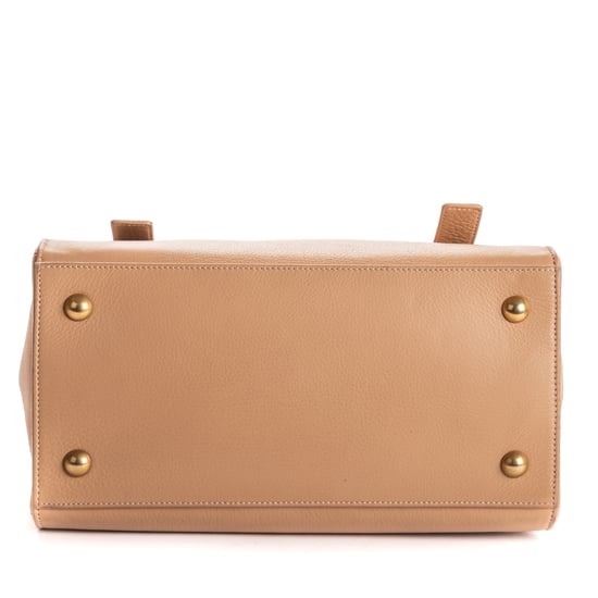 Yves Saint Laurent Small Muse Two en beige Cuero de ternero - Image 6