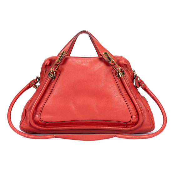 Chloé Large Paraty Large en Red Cuero de ternero - Image 5