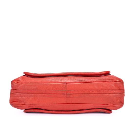 Chloé Large Paraty Large en Red Cuero de ternero - Image 6