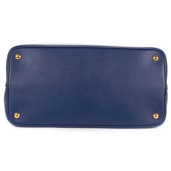 Prada Cuir Double Handle Tote  en  Marina Cuero de ternero - Image 6