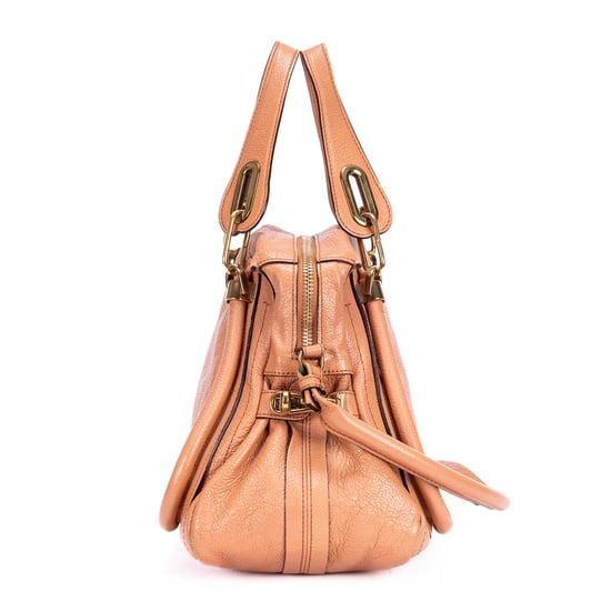 Chloé Medium Paraty Medium en  naranja Cuero de ternero - Image 3