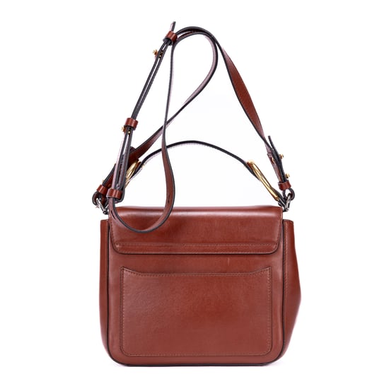 Chloé Small C Bag Small en  Brown Cuero de ternero - Image 5