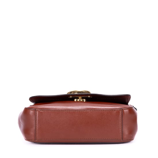 Chloé Small C Bag Small en  Brown Cuero de ternero - Image 6