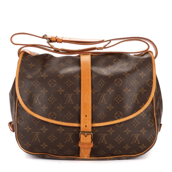 Louis Vuitton Saumur GM en marrón Lienzo recubierto - Image 5