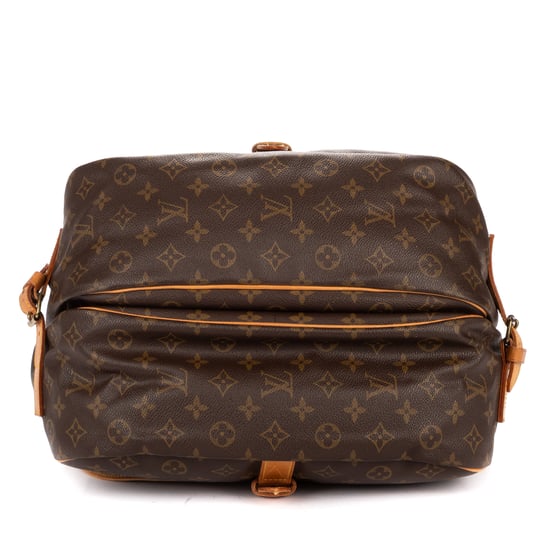 Louis Vuitton Saumur GM en marrón Lienzo recubierto - Image 6