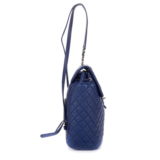 Chanel Urban Spirit Backpack Large en  azul Cuero de ternero - Image 4