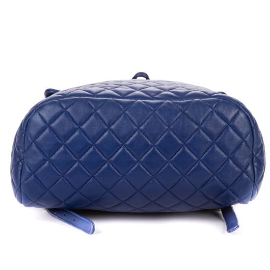 Chanel Urban Spirit Backpack Large en  azul Cuero de ternero - Image 6