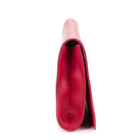 Yves Saint Laurent Belle de Jour Clutch en rosa Cuero de ternero - Image 4