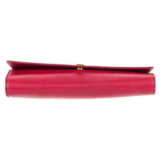 Yves Saint Laurent Ligne Y Clutch en rosa Cuero de ternero - Image 6