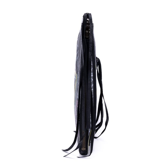 Balenciaga Graffiti Clutch en negro Cuero de becerro - Image 4