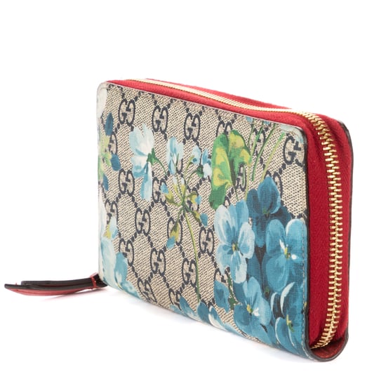Gucci Zip Around Wallet en azul Lienzo recubierto - Image 2
