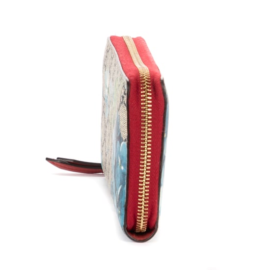 Gucci Zip Around Wallet en azul Lienzo recubierto - Image 3
