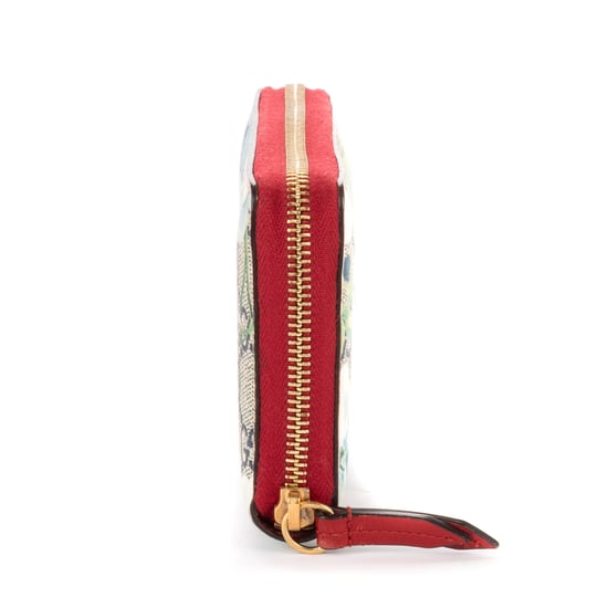 Gucci Zip Around Wallet en azul Lienzo recubierto - Image 4