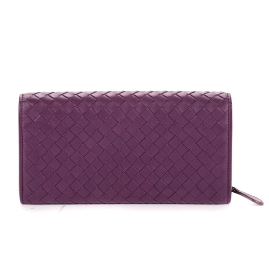 Bottega Veneta Flap Continental en morado Cuero de becerro - Image 5
