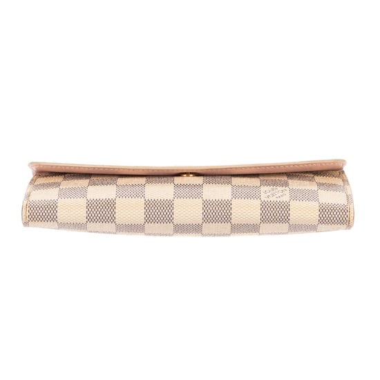 Louis Vuitton Emilie en marfil Lienzo recubierto - Image 6