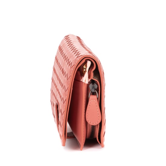Bottega Veneta Continental Wallet en rosa Cuero de becerro - Image 3