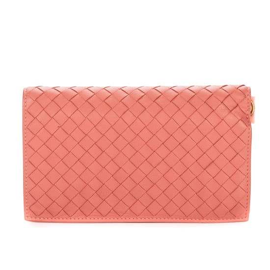 Bottega Veneta Continental Wallet en rosa Cuero de becerro - Image 5