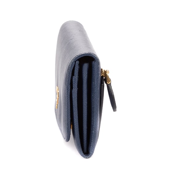 Prada Flap Continental Wallet  en  Marina Cuero de ternero - Image 3